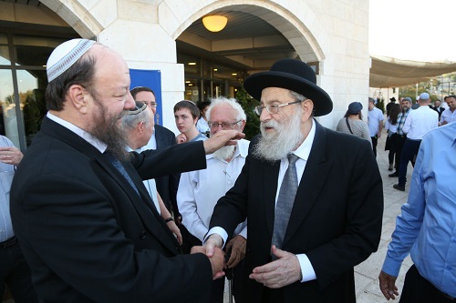 אות הערכה לרב משה קליין, רב בי"ח ′הדסה′