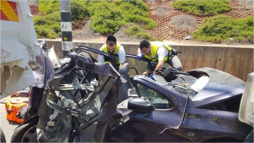 הפוסט המצמרר שכתב איש זק"א לאחר התאונה הקשה הבוקר בכניסה לפ"ת