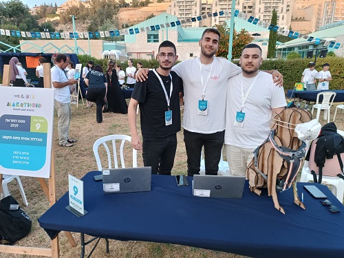 הזוכה: ווסט התראה לכלב שירות שפיתחו סטודנטים ממכללת אמית מפ"ת