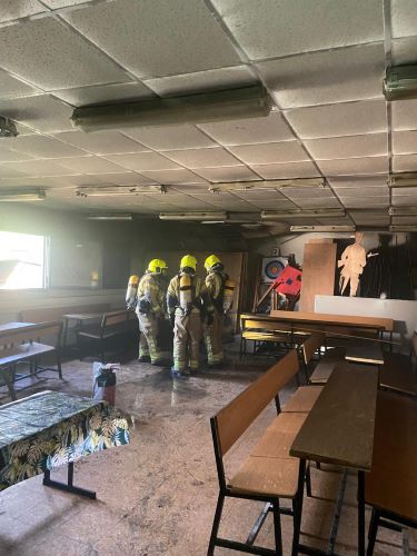 הושגה שליטה מלאה בשריפה בבית הספר ′דרכי נעם′